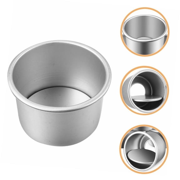Cake Pans for Baking Pans 2.5 Inch Anodized Aluminum Christmas Cute Cake Removable Bottom