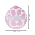 thumbnail image 2 of Unique Bargains 1 Pc Portable Cat Paw Face Makeup Sponge for Bedrooms Purple Hydrophilic Non-latex, 2 of 5