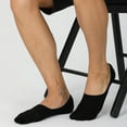 thumbnail image 5 of GoWith Bamboo No Show Socks for Men | Thin Invisible Dress Socks | 3 Pairs | Model: 3103, 5 of 7