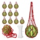 thumbnail image 1 of 12 Pcs Watermelon Net Melon Hammock Melon Cradle Plant and Garden Supports Pumpkin Support Hanging Bag Protects, 1 of 5