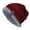 Wine Red, variant on PMVFHDE Men Women Winter Knit Hat Stretchy Soft Warm Brushed Lined Slouchy Cap for Cold Weather Outdoor Activities Grey