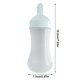 thumbnail image 4 of Cateissary Botella de salsa de 350ML, exprimidor de mermelada, dispensador de condimentos, boquilla de Clip, botella de almacenamiento vacía de plástico, Cocina y Comedor Verde Cateissary HA004739-01, 4 of 6