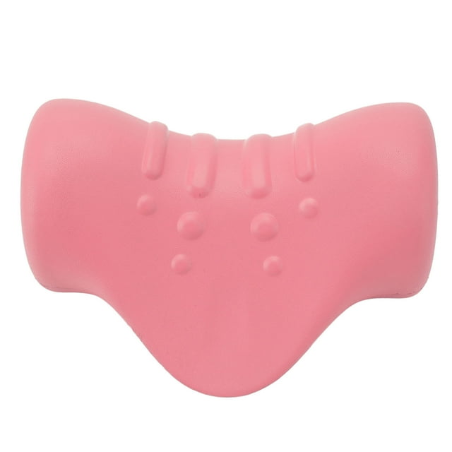 Camilla De Cuello, Fibra De Poliéster Para Alivio Del Dolor De Fatiga Por Tracción Cervical Almohada Para El Cuello Para El Cuello YLSHRF Rosa