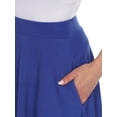 thumbnail image 3 of White Mark Women's Saya Flare Skirt, 3 of 3