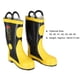 thumbnail image 3 of Extinción de Incendios de Goma Botas de Seguridad con Bloqueo de Válvula de Compuerta Resistentes a Altas Temperaturas Zapatos Impermeables Protección de Bombero42, 3 of 8