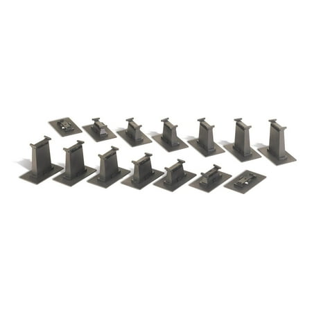 Bachmann Trains HO Scale 14 Piece E-Z Track Graduated Pier Set