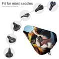 thumbnail image 3 of Bulldog Francés Funda de Asiento de Bicicleta Impermeable, Cojín Elástico Suave, Protector contra Lluvia, Polvo y UV, 3 of 6