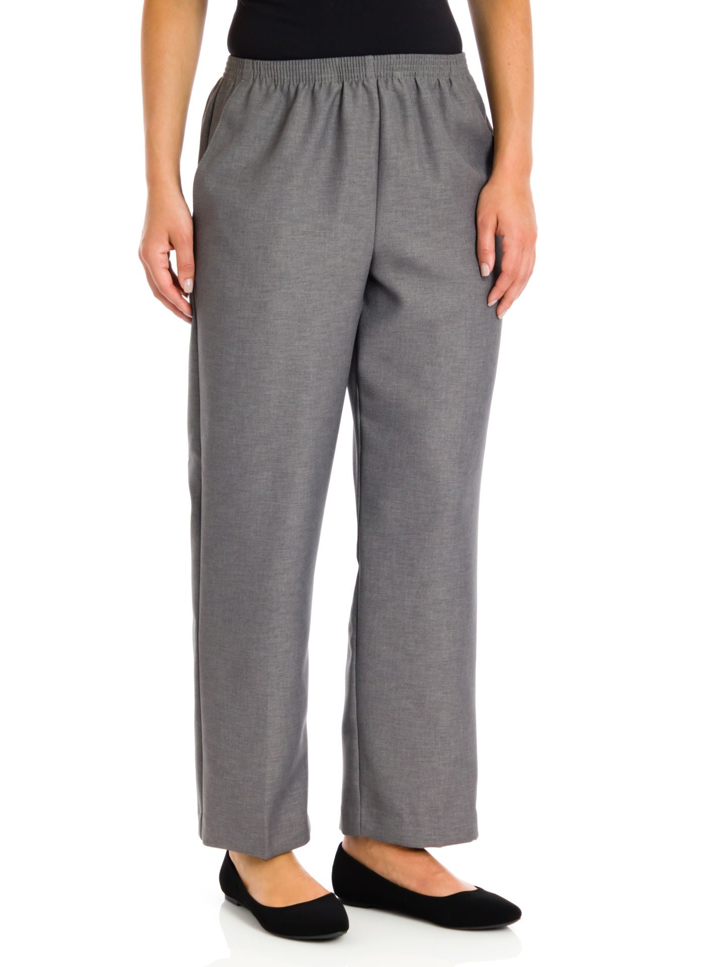 Alfred Dunner Women's Allure Slimming Plus Size Stretch Pants-Modern  Fit | eBay