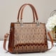 thumbnail image 5 of Bolsos retro para mujer, elegantes bolsos cruzados para mujer, bolsos de oficina y trabajo de moda, bolsos de lujo de cuero brillante para mujer, 5 of 5