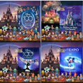 thumbnail image 2 of Calendario de Adviento de Navidad de Disney, caja de regalo sorpresa de Anime, Mickey Mouse, Minnie Mouse, personaje de juguete, regalo de cumpleaños, 100 aniversario, 2 of 4