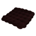 thumbnail image 1 of fastboy Plush Car Seat Cushion For Luxurious Driving Experience With Good Anti Slip Effect At Bottom Coffee, 1 of 6