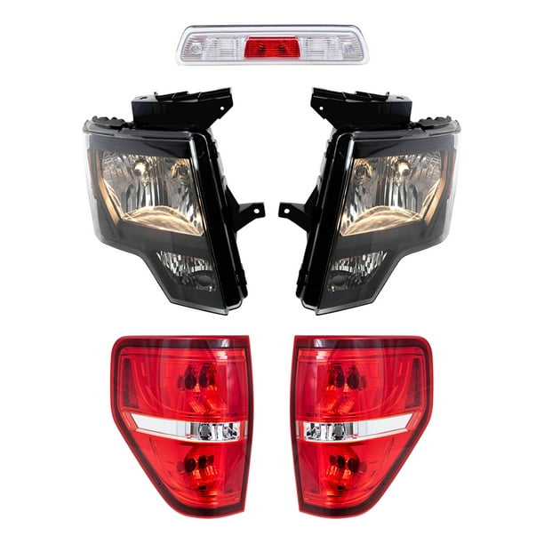 Brock Replacement Driver & Passenger Side Halogen Combination Headlights, Tail Lights, & 3rd