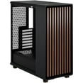thumbnail image 4 of Fractal Design North Charcoal Black Chassis with Walnut Front and Dark Tempered Glass Side Panel ATX Mid Tower Computer Case, 4 of 9