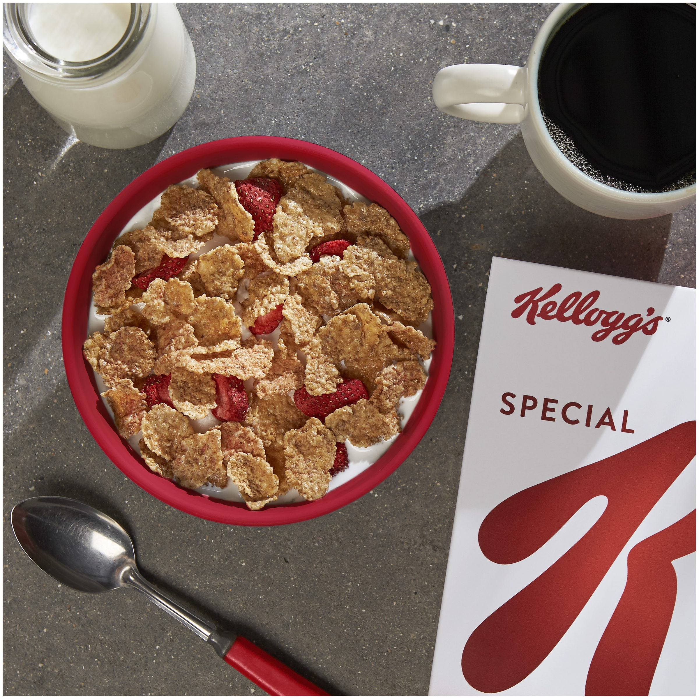 Kellogg's Special K, Breakfast Cereal, Red Berries, Bulk Size, 156.8 Oz ...