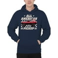 thumbnail image 2 of All American Pickup Truck Glory Men's Hoodie, 2 of 3