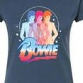 thumbnail image 3 of David Bowie - Bowie 3D   - Juniors Fitted Graphic T-Shirt, 3 of 5