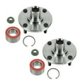 thumbnail image 3 of TRQ Front Wheel Hub & Bearing Pair Kit Set of 2 New for 00-11 Ford Focus BHA53166, 3 of 4