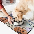 thumbnail image 2 of Ghost Boo Spooky Dog Mat for Food and Water Happy Halloween Absobing Durable 17x30 Inch Pet Food Mat Cat Feeding Mat EcoFriendly Durable Pet Placemat, 2 of 7