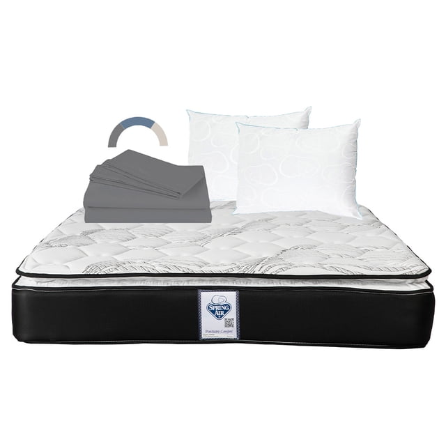 Colchón King Size Premier + Almohada Oso 2 + Sábanas Basic