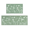 thumbnail image 1 of Set 2 Summer Day Kitchen Floor Rug And Mat for Indoor Home Use Enhancing Appeal 2PCS, 1 of 6