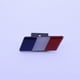 thumbnail image 4 of Insignia de aluminio con la bandera de Francia para parrilla de coche, pegatina decorativa universal, 4 of 5