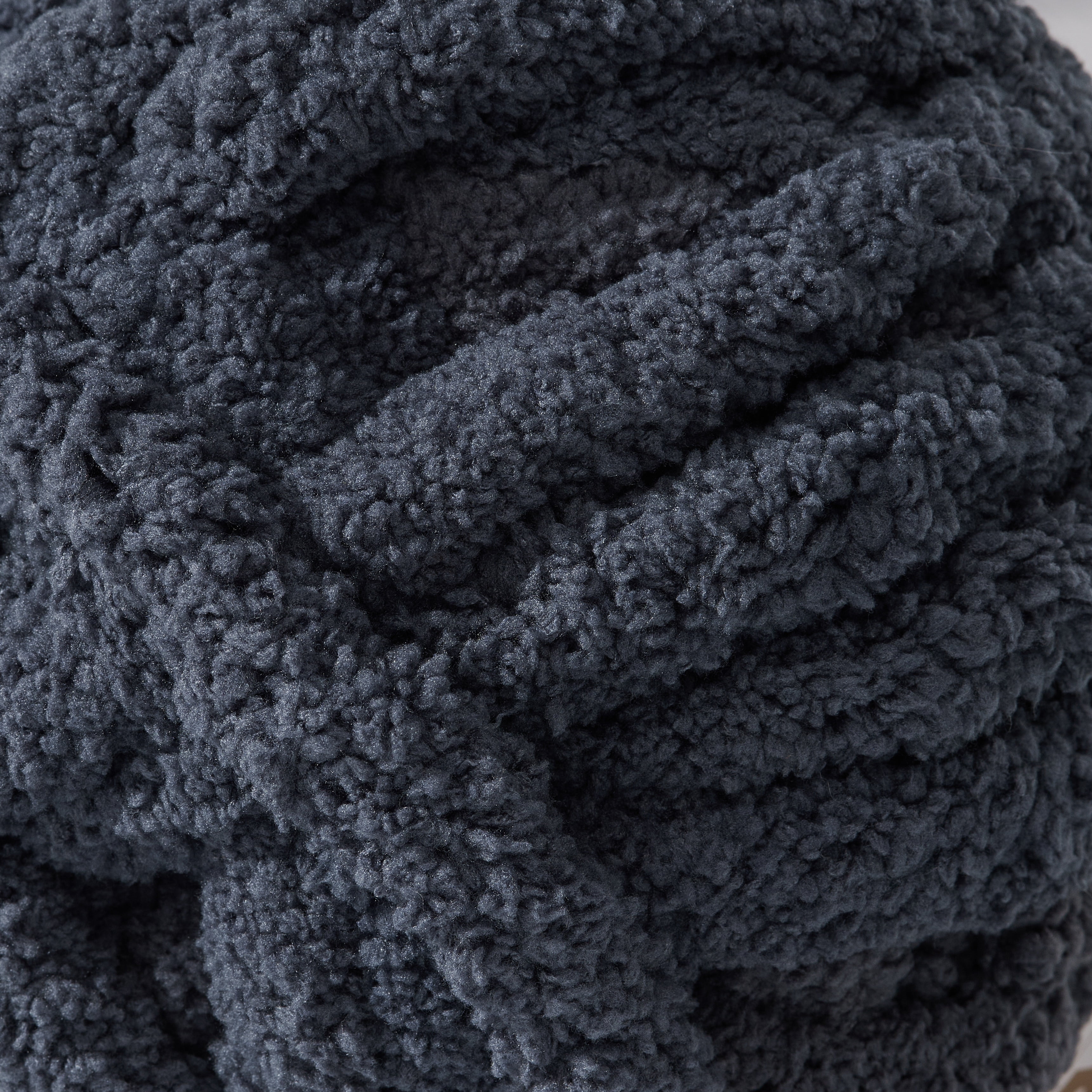 Crafted By Catherine Chunky Chenille Yarn - 2 Pack (8oz / 227g, 31.7 Yards Each Skein), Dark Grey, Gauge 7 Jumbo