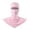 Light Pink, variant on Sun Protective Scarf Breathable Mesh Head Wrap For Outdoor Daily Use Lightweight Comfortable Stretchy Men Women Red