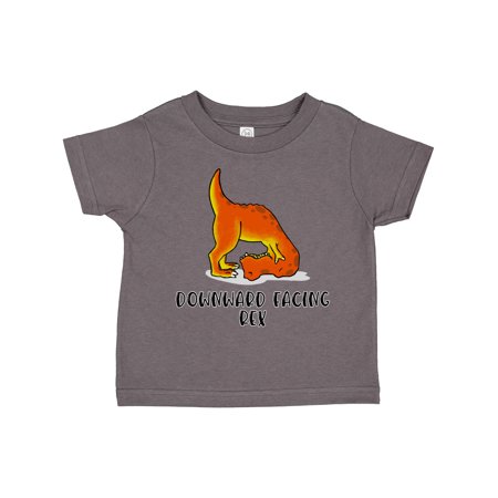 

Inktastic Downward Facing Rex Yoga Master Downward Facing Dog Pose Gift Toddler Boy or Toddler Girl T-Shirt