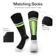 thumbnail image 2 of Tacos de Fútbol DREAM PAIRS Talla 4 Verde Neón Negro con Medias, 2 of 6