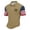 Khaki@GC@, variant on CONZONE 250Th Anniversary Usa Mens Polo Shirt Short Sleeve 250 Years July 4Th Polo Shirt for Men Patriotic Usa Star Striped Graphic Breathable Loose Fit Cozy Summer Golf Shirts
