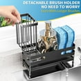 thumbnail image 2 of Masadi Sink Caddy,Sponge Holder for Kitchen Sink,Rustproof Kitchen Organizer for Sponge, 2 of 7