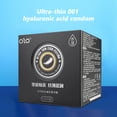 thumbnail image 3 of Condón OLO 10x Delay Ejaculation Condones Male Sex Physical Penis Sleeve (Negro), 3 of 5