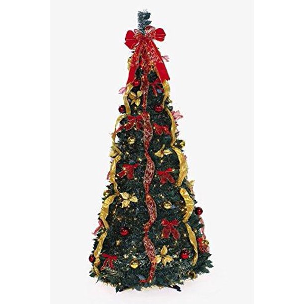 Let it Snow Collection Pop Up 6 Green Artificial Christmas Tree with
