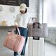 thumbnail image 5 of Bolsa de viaje, equipaje de mano de fin de semana, bolsa de fitness deportiva, bolsa de equipaje deportivo, bolso de hombro para pasar la noche MFZFUKR BST3021755-3, 5 of 5