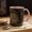 Black, variant on Magical Whimsical Forest Mug Cottagecore Ceramic Coffee Mug Nature Lover Gift Camping Mug