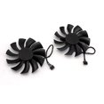 thumbnail image 1 of Style 2 Ventilador Vga de refrigeración de tarjeta gráfica Pla09215b12h de 4 pines para Evga Gtx 1080 Ti 12v0.55a, 1 of 3