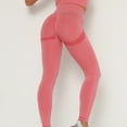 thumbnail image 1 of Pntutb Mujeres Pure Color Hip-Lifting Sports Fitness Running Pantalones de yoga de cintura alta Pntutb Pntutb-7903, 1 of 1