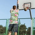 thumbnail image 5 of Sikiie Tropical Flamingo Basketball Jersey Reversible Men's Mesh Athletic Sports Shirts Training Practice S-4XL3X-Large, 5 of 6