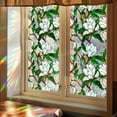 thumbnail image 2 of Yingyy Decorative For Home Room, Film Clings Stickers Static With rainbow luster Flowers Decor, 2 of 6
