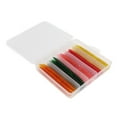 thumbnail image 1 of CEBO DE PESCA DE GUSANO DE FIDEOS, HUNDIMENTO DE CEBO DE GUSANO SUAVE MÁS RÁPIDO DE BUENA PALATABILIDAD Flexible 50 piezas/Caja Con Caja de Almacenamiento para Pesca de Lubina, 1 of 7