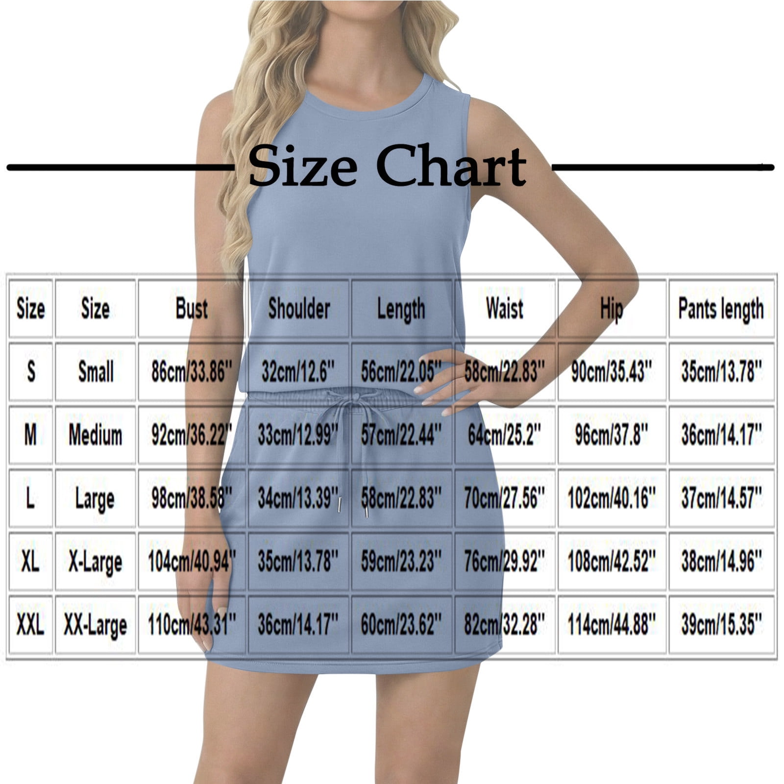 Sokhug Women Athletic Sleeveless Round Neck Dress Drawstring Waist Casual Loose Solid Color Workout Lounge Shift Dress