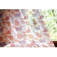 thumbnail image 2 of Fox Tulle Curtains with Rod Pocket, Snow Foxes with Winter Sweaters and Scarf Cartoon Vulpe Friends in Cozy Environment, Sheer Drape for Wedding Party 2 Panels, 7 Sizes, Multicolor, by Ambesonne, 2 of 3