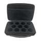 thumbnail image 4 of Bolsa protectora especial yo con 11 ranuras, a prueba de golpes, portátil, multiusos, con asa y organizador de doble cremallera negro, 4 of 10