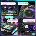 thumbnail image 6 of Sunforu DJ Toy Set for Kids, Toddler Musical DJ Party Mixer Toys with Lights Sounds & Bluetooth-enabled, Multi-functional Musical Instrument, Best Gift for Ages 4+, 6 of 9