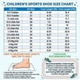 thumbnail image 7 of Children's Lightweight Running Sneaker with Adjustable Hook & Loop Closure Casual Shoes (Unisex), 7 of 7