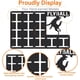 thumbnail image 5 of Soporte para medallas, rosetas y cintas de premios personalizadas. Soporte de pared metálico deportivo negro. Diseño mejorado. Regalo ideal para atletas., 5 of 9
