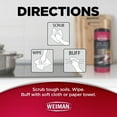 thumbnail image 6 of Weiman Cook Top & Microwave Easy Kitchen Cleaning Wipes with Dual Action Scrubbing, 30 Count, 2 Pack, 6 of 7