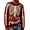 Wine#210831GG, variant on Hearthz Women’s 3d Floral Skeleton Jacquard Knit Casual Sweaters for Women Crew Neck Long Sleeve Womens Knit Sweater Fall Winter Pullover Sweaters for Women for Cool Weather