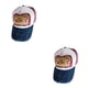 thumbnail image 3 of Sonducket Men Peaked Cap Fashion Sports Adjustable Outdoor Walking Washable Riding Protection Hat Visor Camping Baseball Sun rojo azul oscuro 2piezas Sonducket CBP012207, 3 of 5