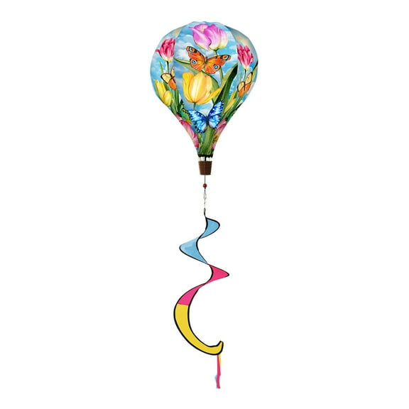 Briarwood Lane Sunshine Butterflies Hot Air Balloon Spinner